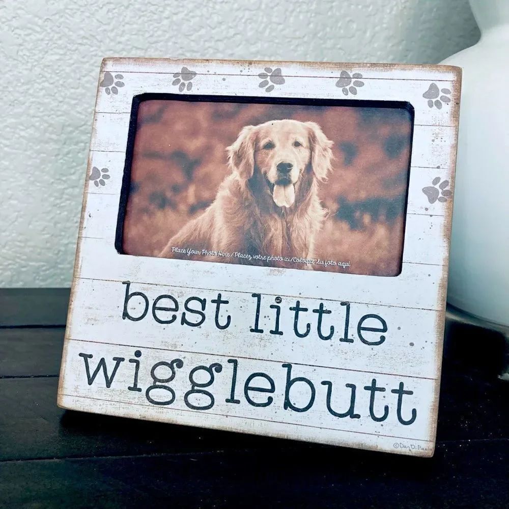 “Best Little Wigglebutt” Dog Picture Frame